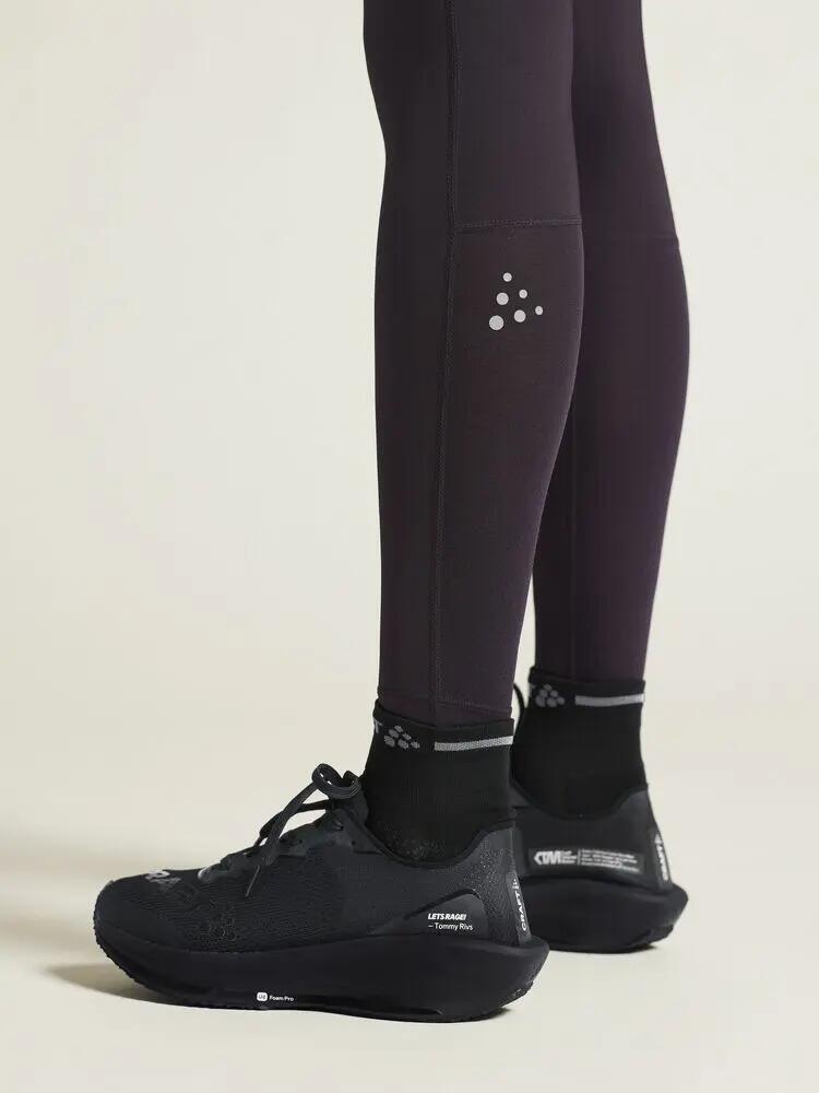 craft ADV Essence High Waist Tights W – Leggings cintura alta, suporte avançado 4/7