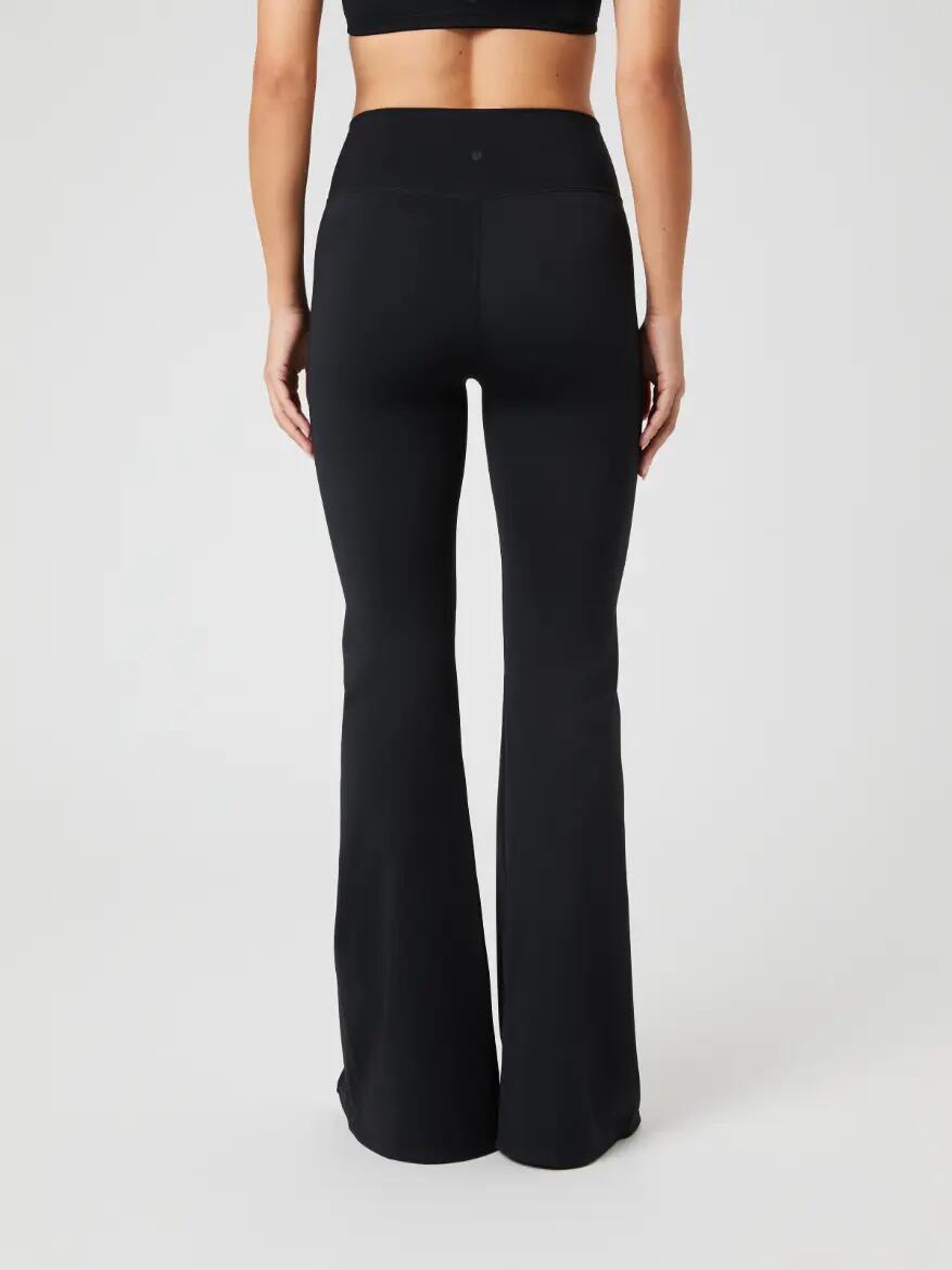 bjorn_borg STUDIO FLARED SLIT TIGHTS en polyamide recyclée 2/4
