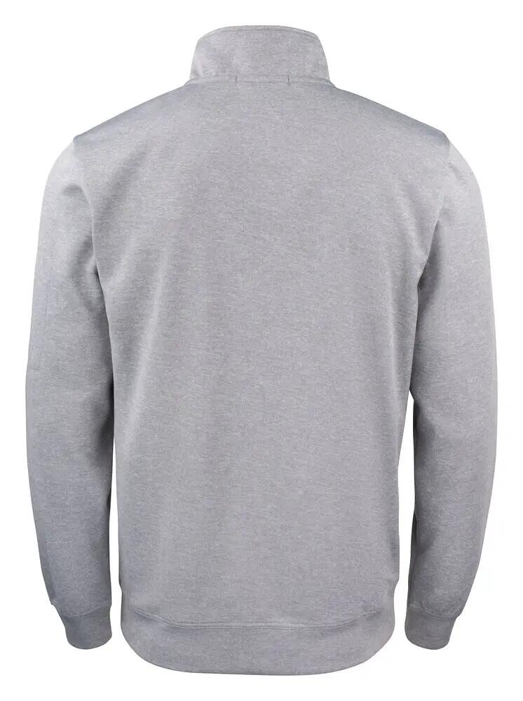 clique Basic Active Half Zip polyester sweater grijs melange 2/4