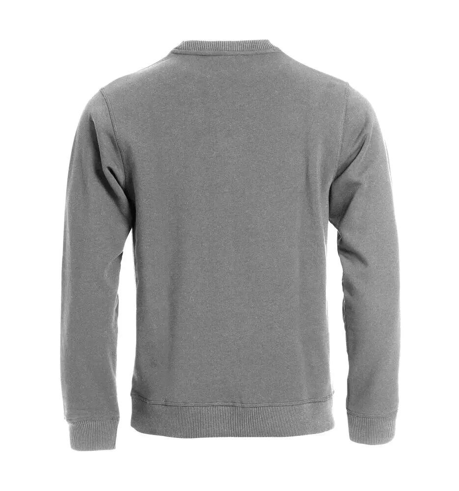 clique Classic Roundneck felpa girocollo unisex grigio mélange 3/5