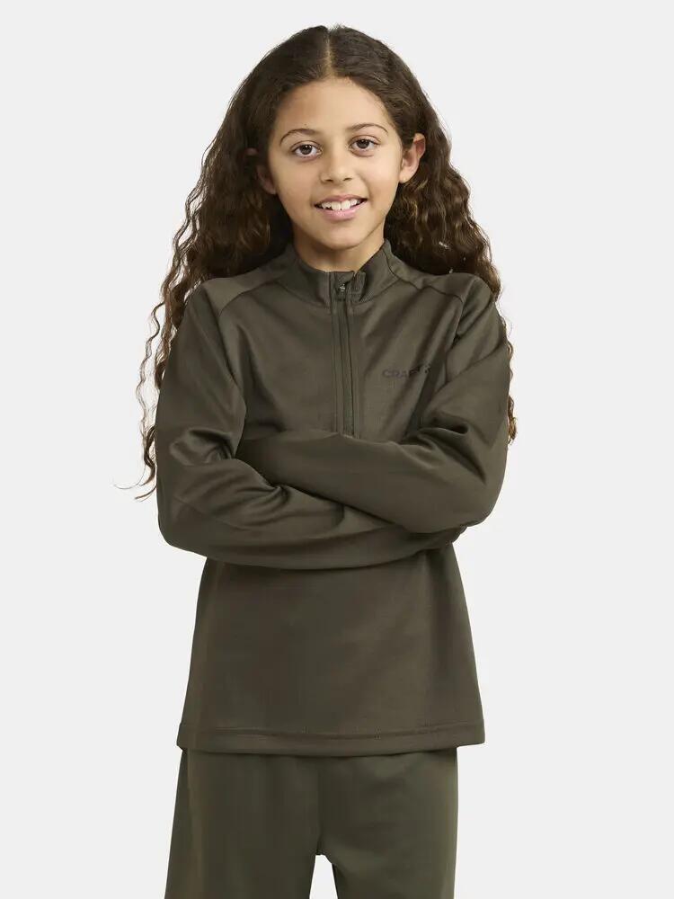 craft Evolve Halfzip JR - Stretch Midlayer aus recyceltem Polyester 6/7