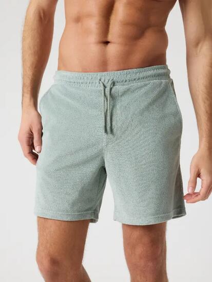 bjorn_borg BORG TOWELING POOL SHORTS – SLATE GRAY pour homme