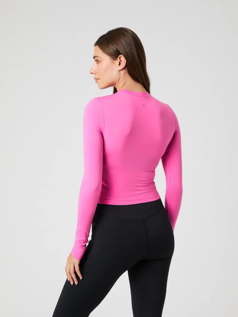 bjorn_borg STUDIO SOFT CROPPED LONGSLEEVE — IBIS ROSE 2/5