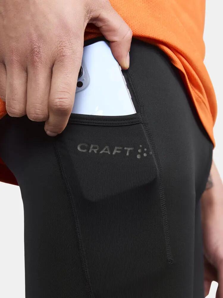 craft ADV Essence Zip Tights M — Tights de treino em material reciclado 4/7