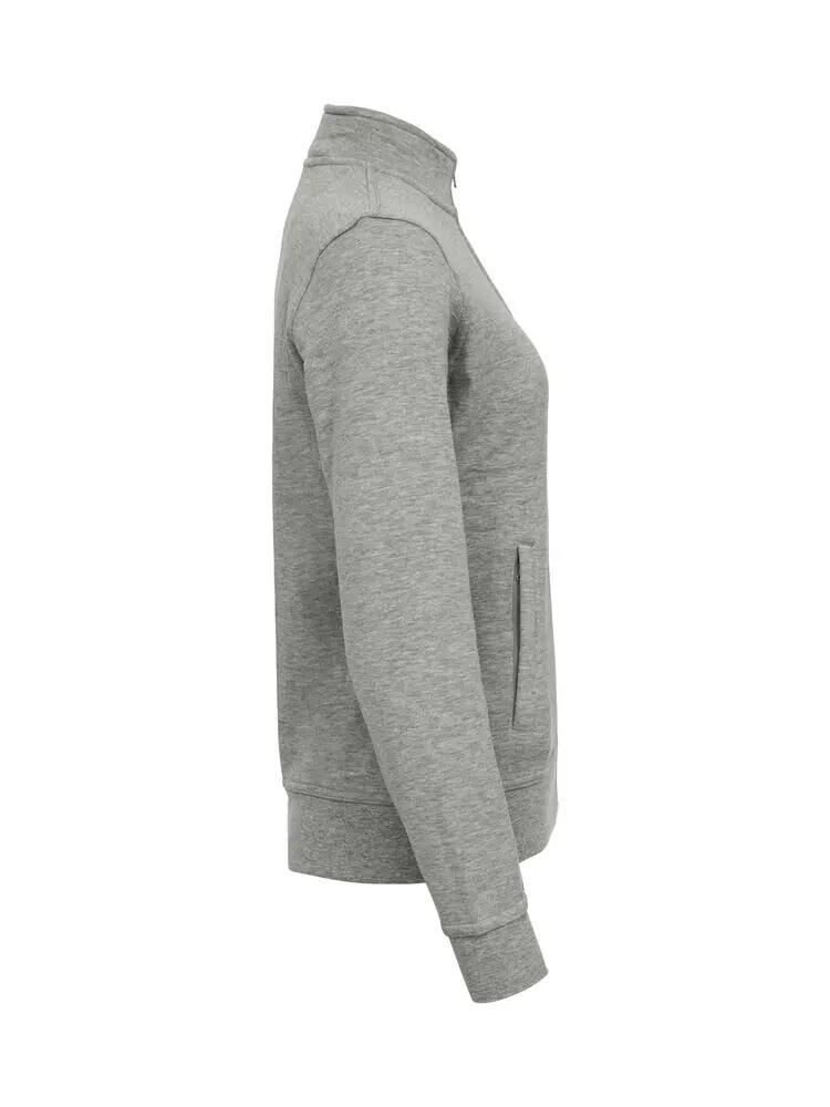clique Basic Cardigan Mulher em felpa cinzento mesclado 4/4
