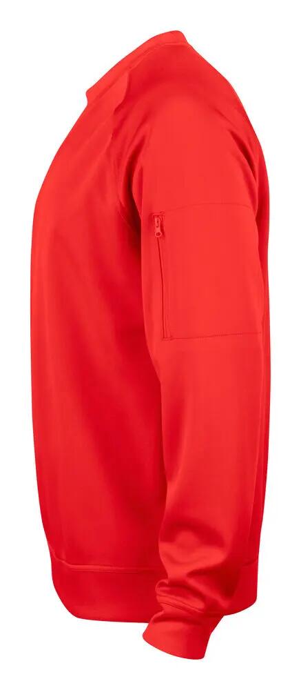 clique Basic Active Roundneck maglione girocollo in filato tinto 3/4