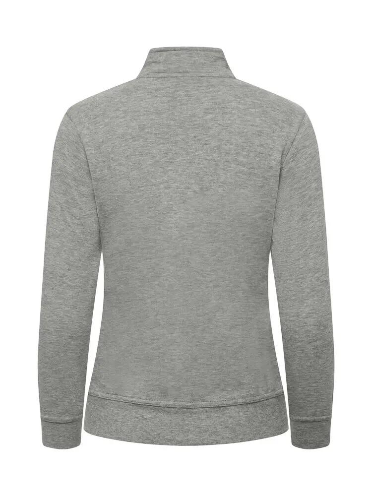 clique Basic Cardigan Mulher em felpa cinzento mesclado 2/4
