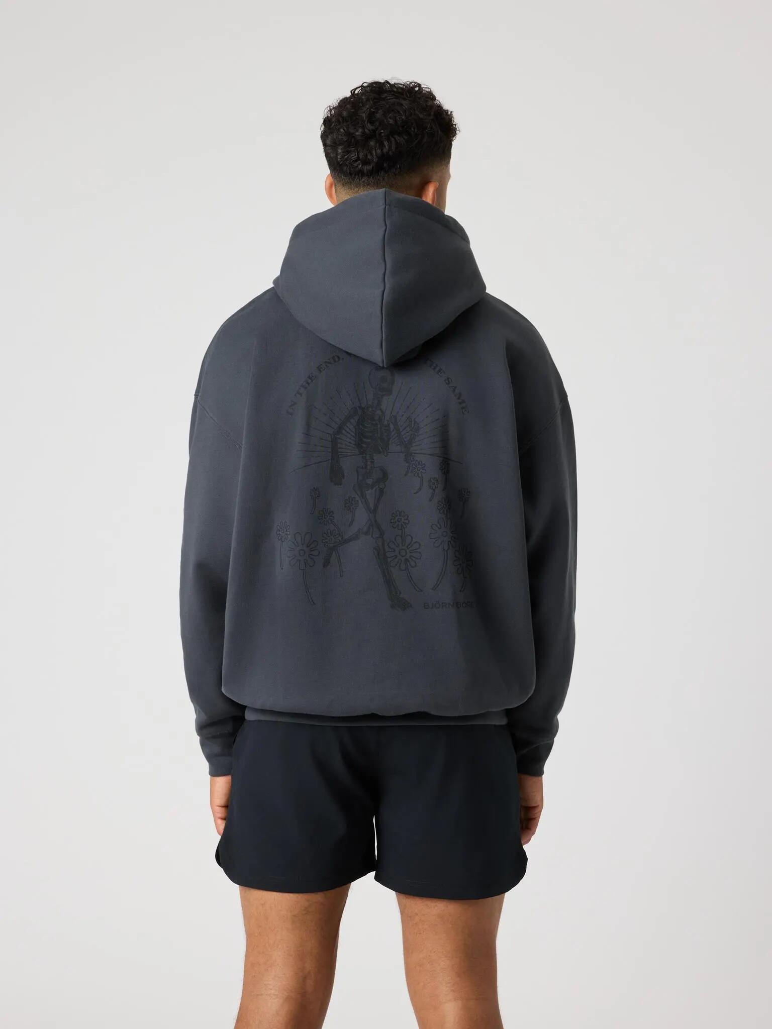 bjorn_borg BORG OVERSIZED HOODIE - ASPHALT 2/5