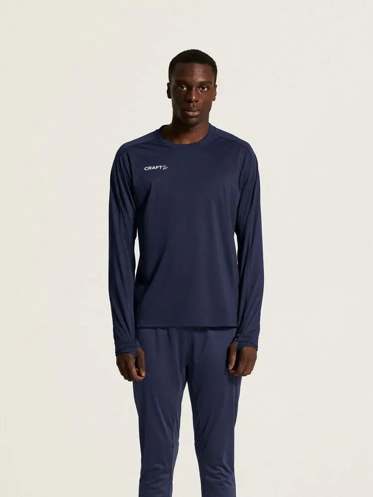 craft Evolve 2.0 Crewneck M — midlayer elástico en poliéster reciclado 5/7