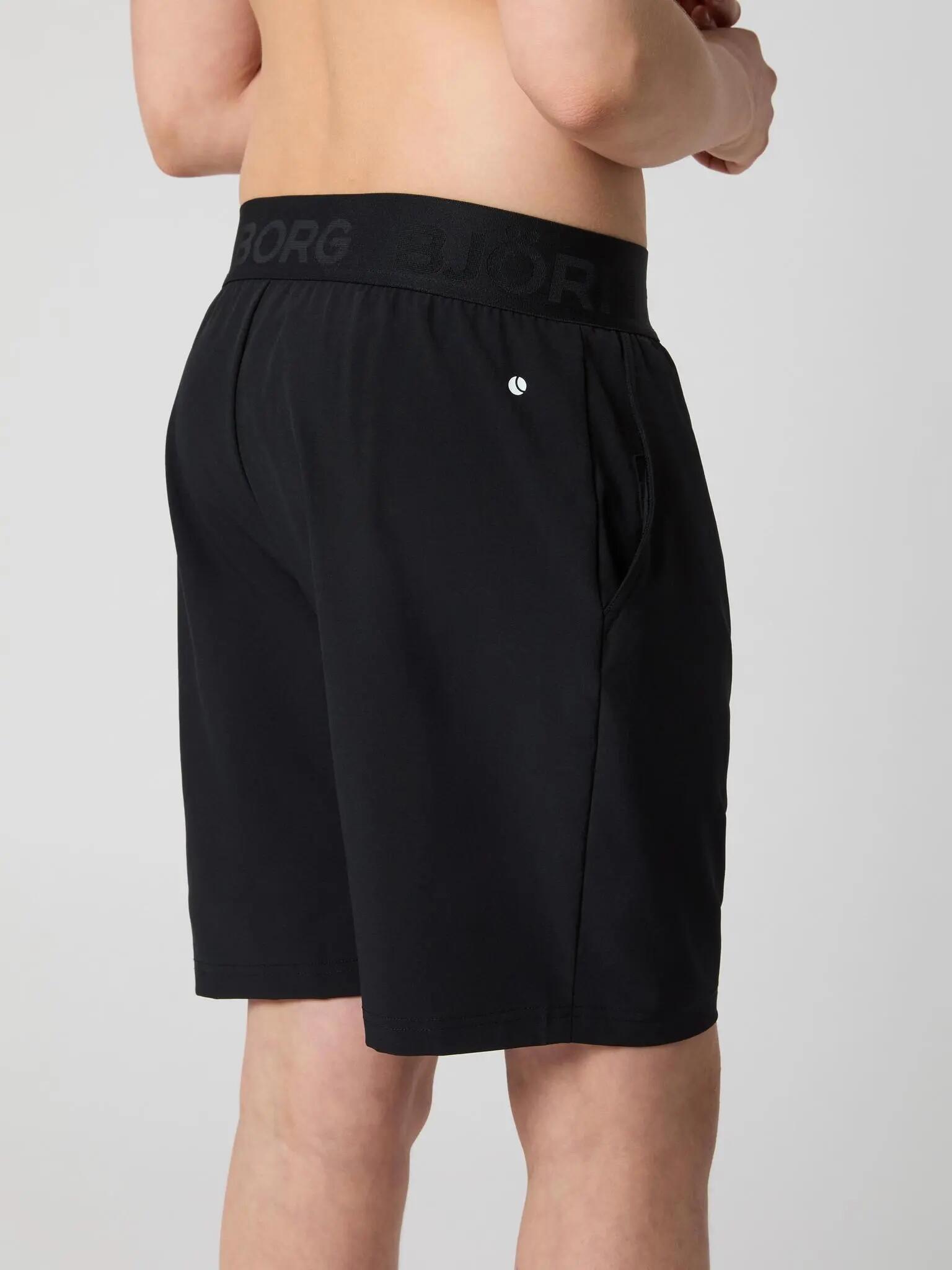 bjorn_borg BORG SHORTS van gerecycled polyester — junior, Black Beauty 2/4