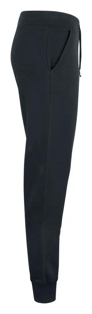 clique Premium OC Pants Women — pantaloni in cotone biologico misto, nero 4/4