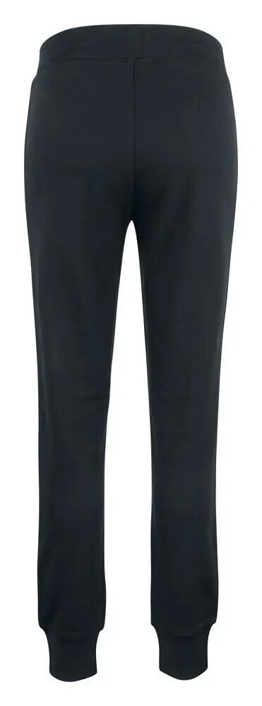 clique Premium OC Pants Women — pantaloni in cotone biologico misto, nero 2/4