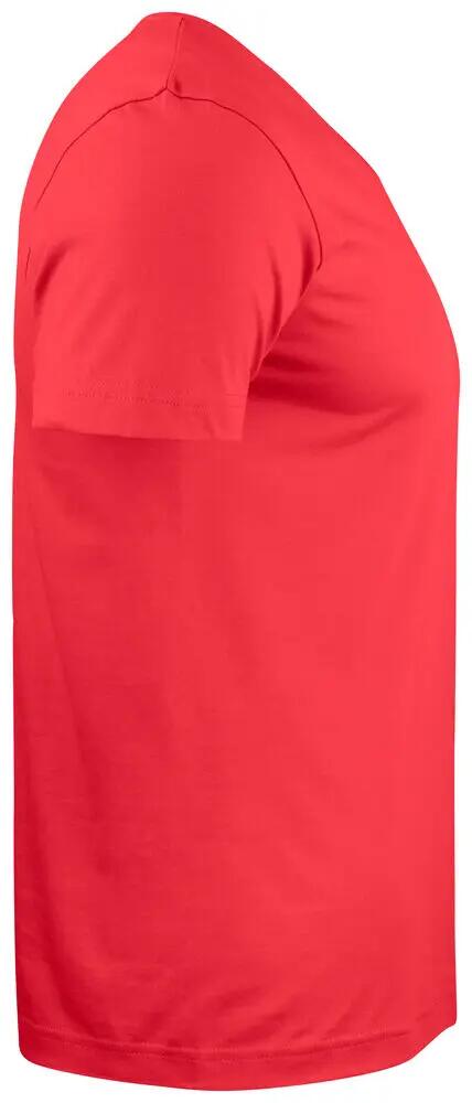 clique Basic-T camiseta V-neck 100% algodón, corte más ceñido 4/4