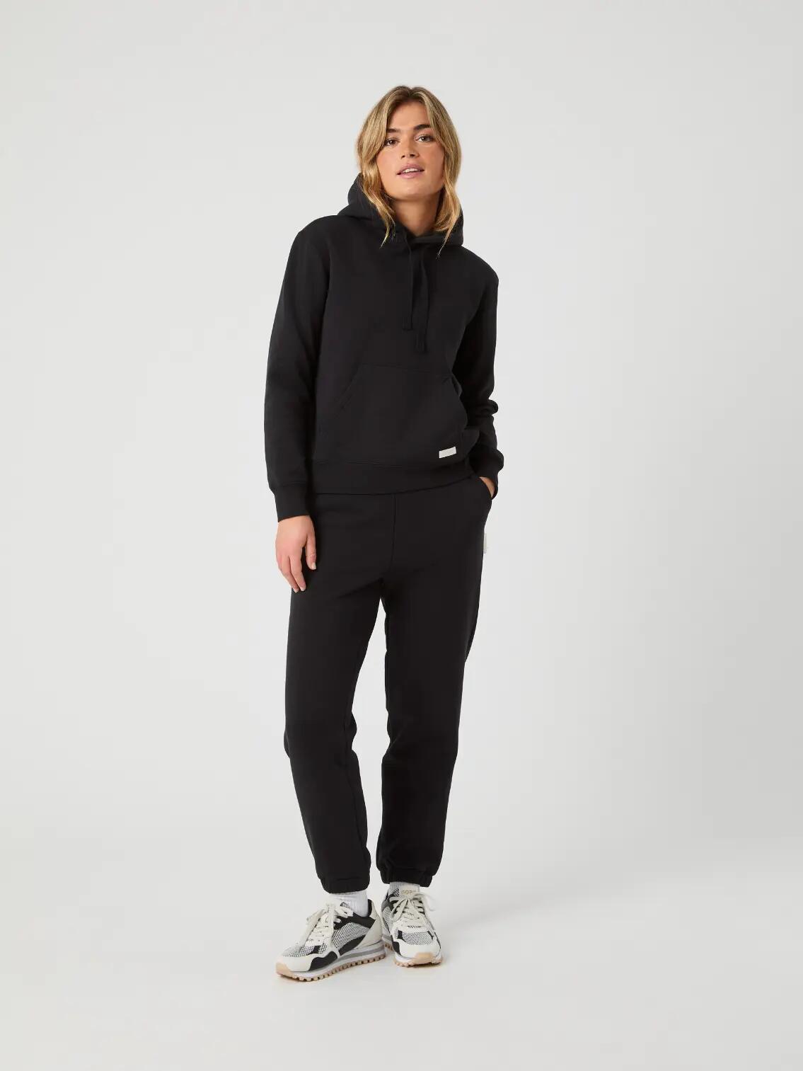 bjorn_borg CENTRE SWEATPANTS - Noir élégant 3/4