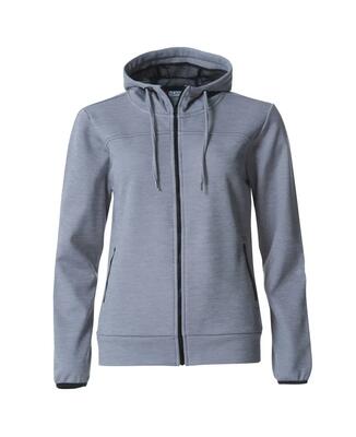 Clique ottawa women hooded jacket van rekbaar polyester