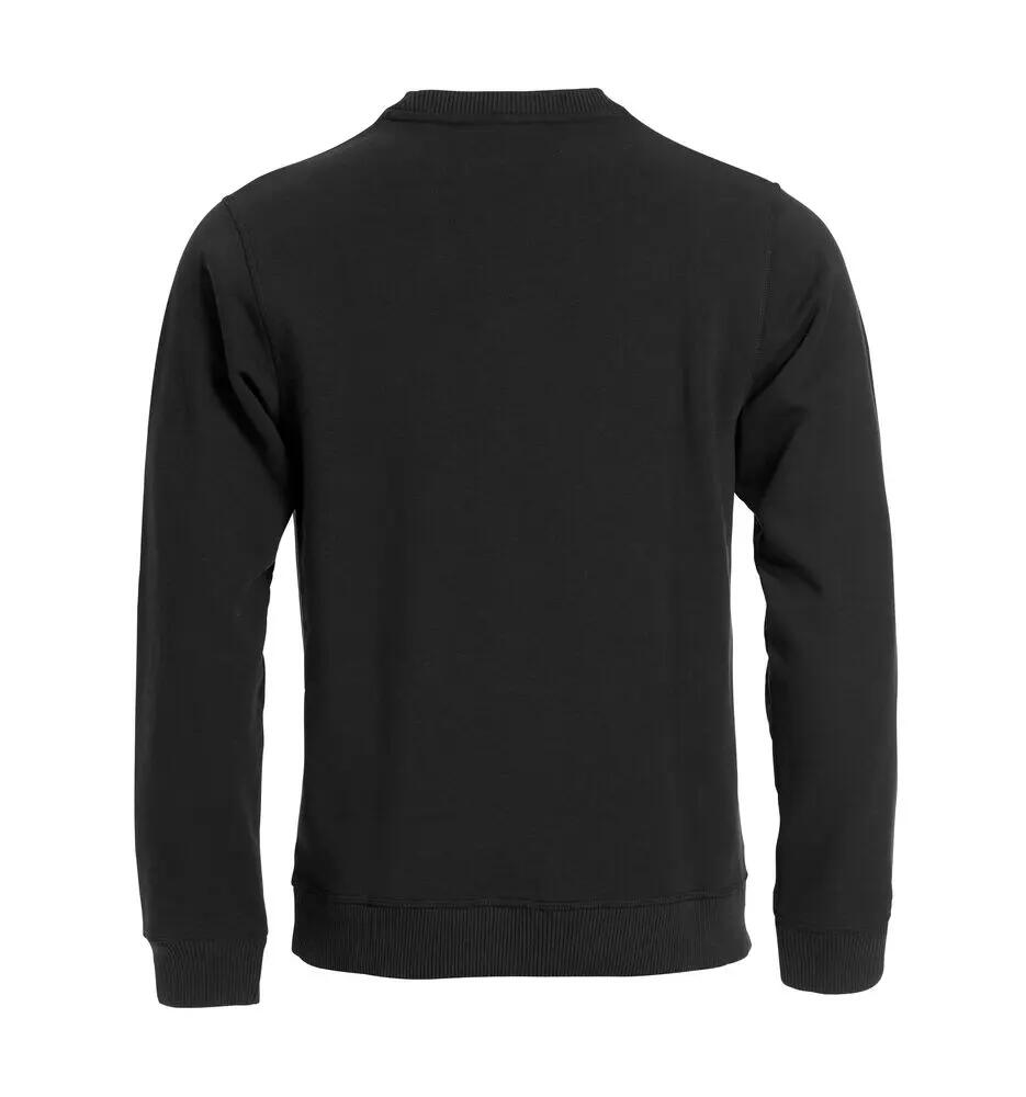 clique Classic Roundneck felpa girocollo unisex con tasca zip nascosta 2/4