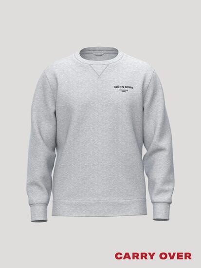 bjorn_borg BORG ESSENTIAL 1 Sweatshirt aus recyceltem Polyester – LIGHT GREY