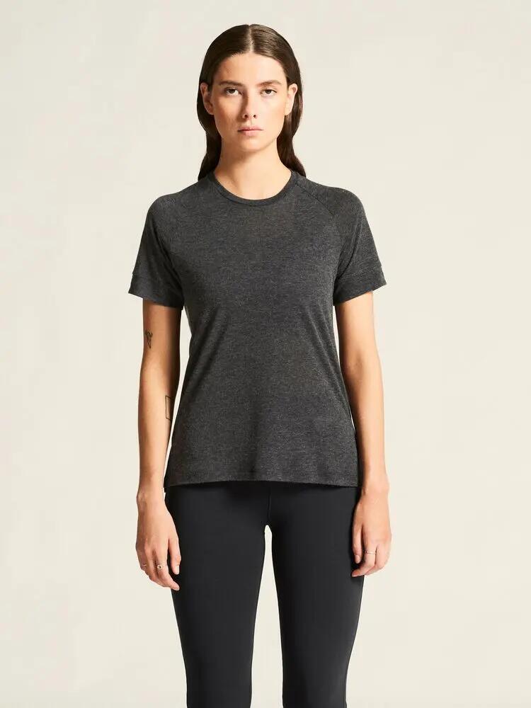 craft Wool SS Tee W maglia donna in poliestere riciclato e lana – calda e 4/7