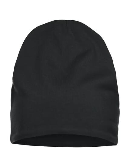 clique Baily berretto leggero in cotone con fodera in pile – black