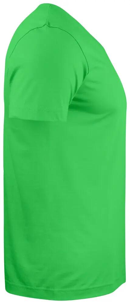 clique Basic-T V-neck T-shirt homem decote em V corte mais justo 4/4