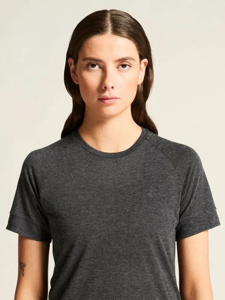 craft Wool SS Tee W maglia donna in poliestere riciclato e lana – calda e 2/7