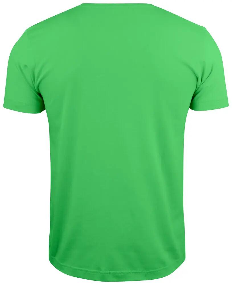 clique Basic-T V-neck T-shirt homem decote em V corte mais justo 2/4
