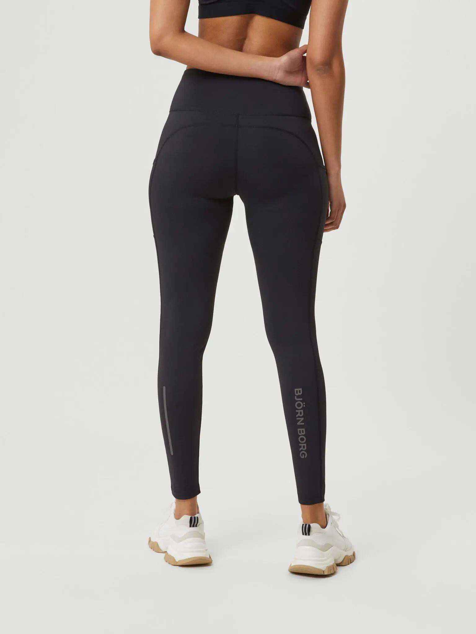 bjorn_borg BORG RUNNING TIGHTS — BLACK BEAUTY 2/5