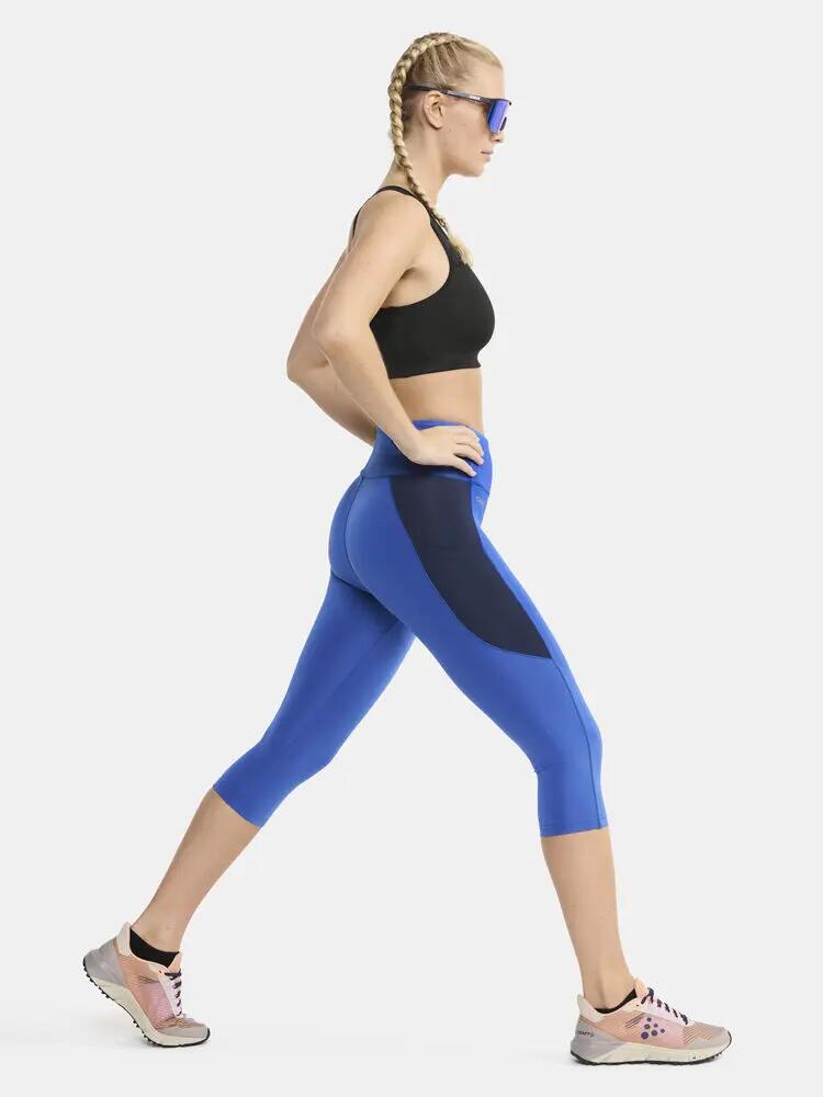 craft ADV Essence Capri Tights 2 W – capri de treino em poliéster reciclado 6/7