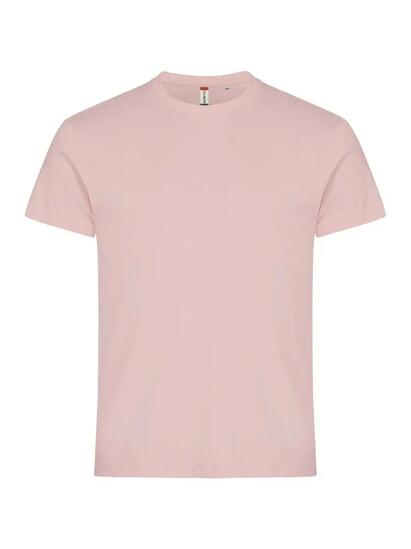 clique Basic-T T-shirt slim en coton – Candy Pink