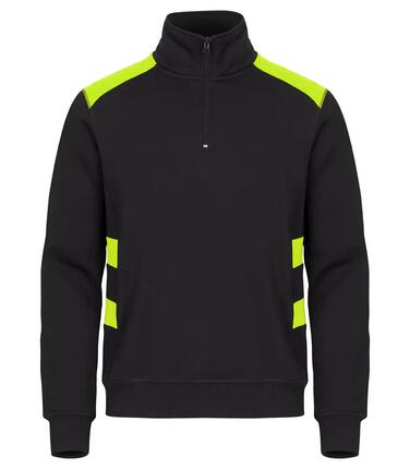 clique Ambition Half Zip bluza półgolf odblaskowa