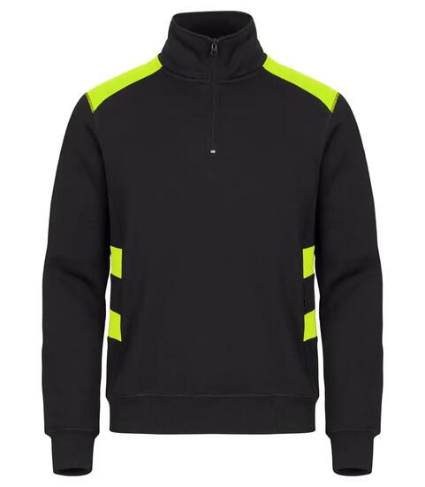 clique Ambition Half Zip bluza półgolf odblaskowa