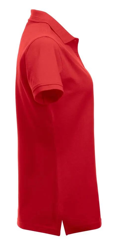 clique Manhattan Women poloshirt met gestreept boord 4/4