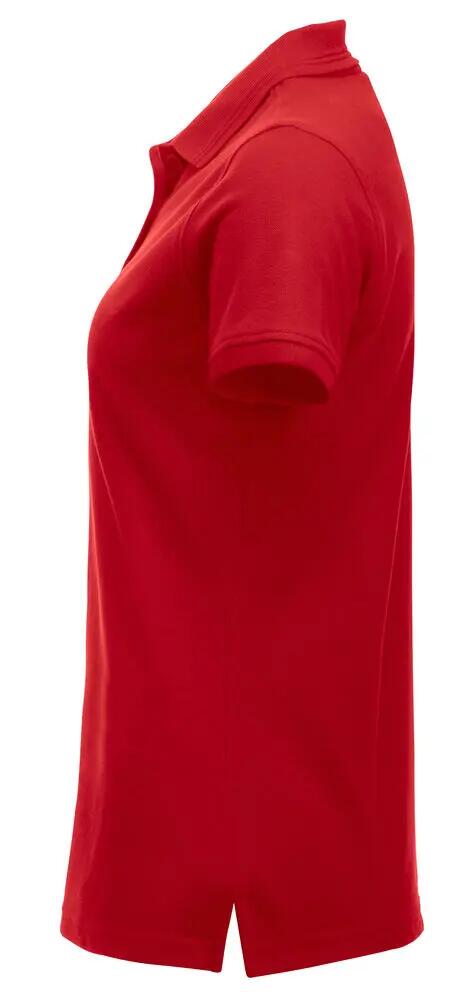 clique Manhattan Women poloshirt met gestreept boord 3/4
