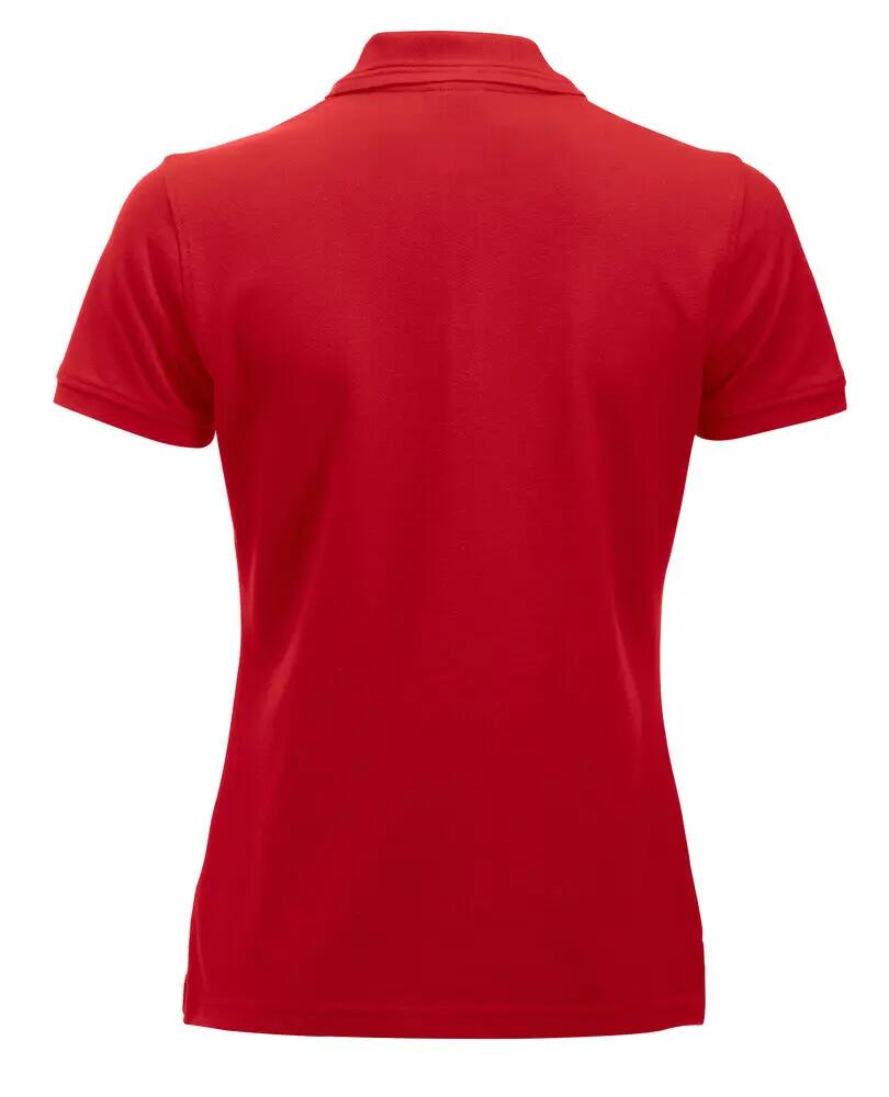 clique Manhattan Women poloshirt met gestreept boord 2/4