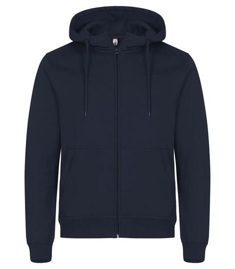 clique Miami Hoody Full Zip – felpa con cappuccio e zip intera