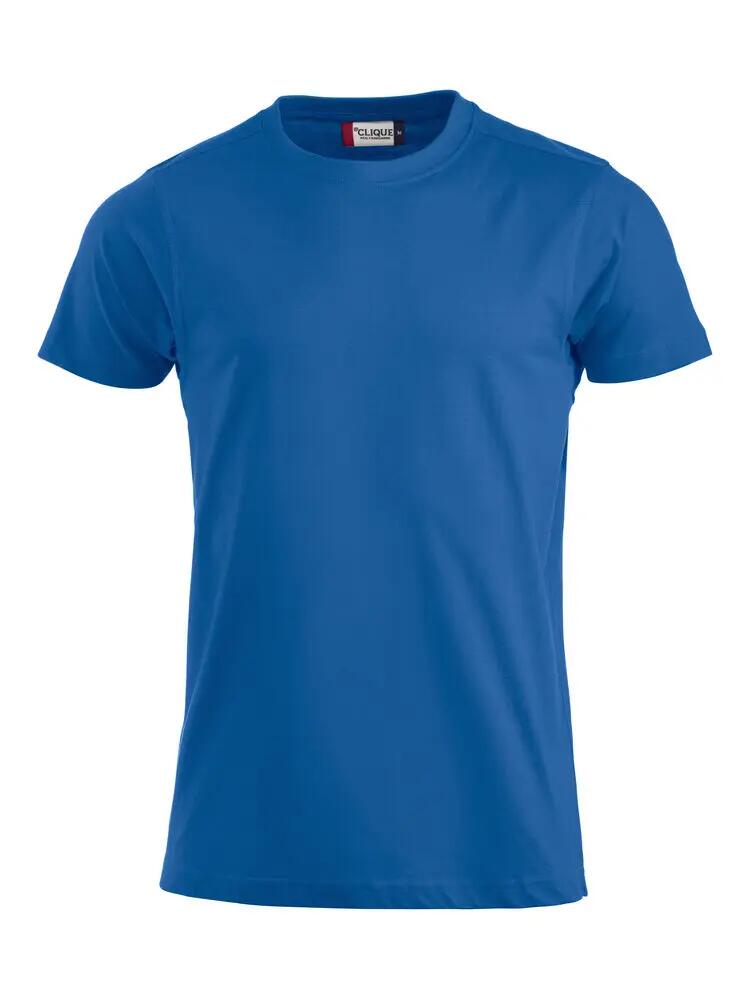 clique Premium-T T-shirt homme en jersey col rond, coton 100% (royal blue) 1/4