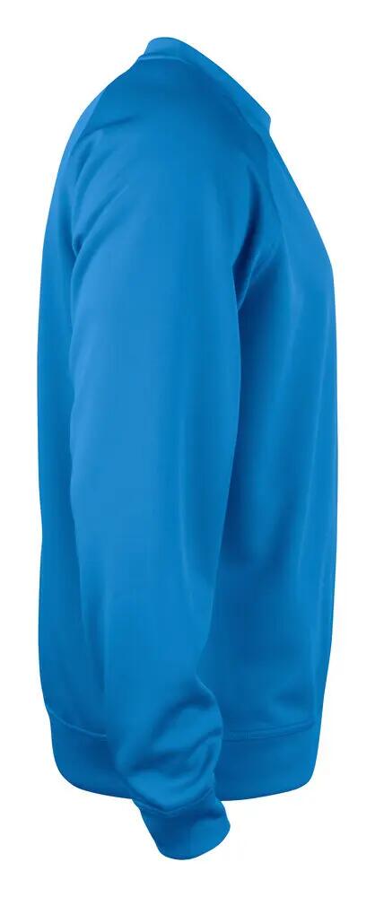 clique Basic Active Roundneck sweatshirt 100% poliéster – royal blue 4/4