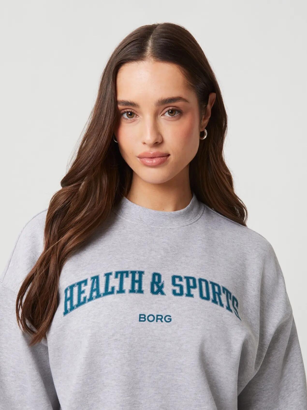 bjorn_borg STUDIO OVERSIZED CREW LIGHT GREY MELANGE 5/5