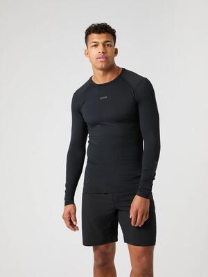 Bjorn_borg borg soft compression ls t‑shirt - sun orange
