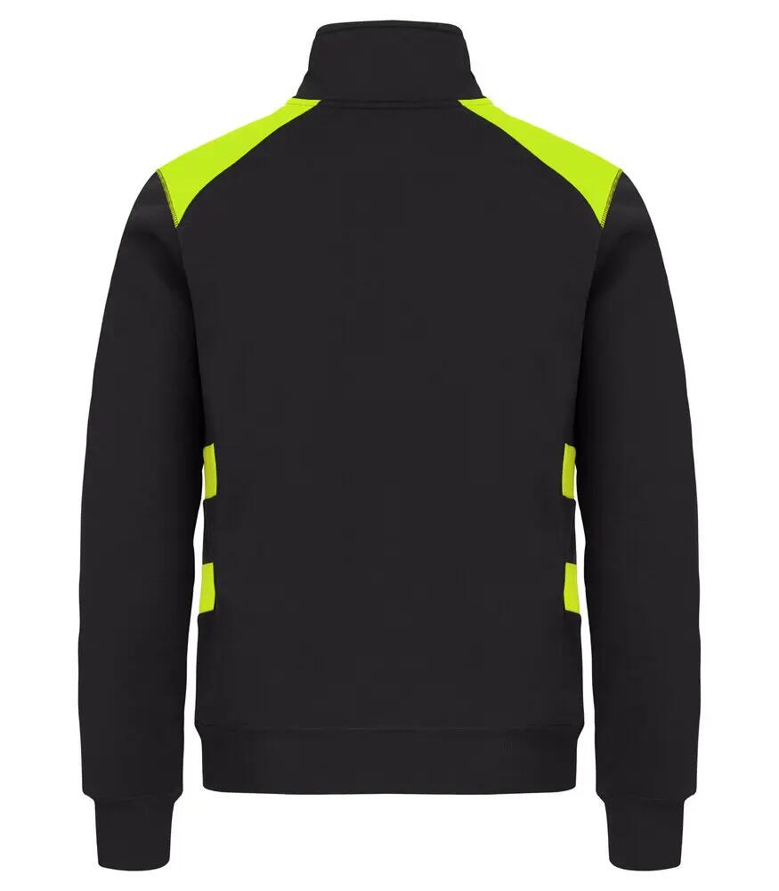 clique Ambition Half Zip sweater hoge zichtbaarheid 2/4