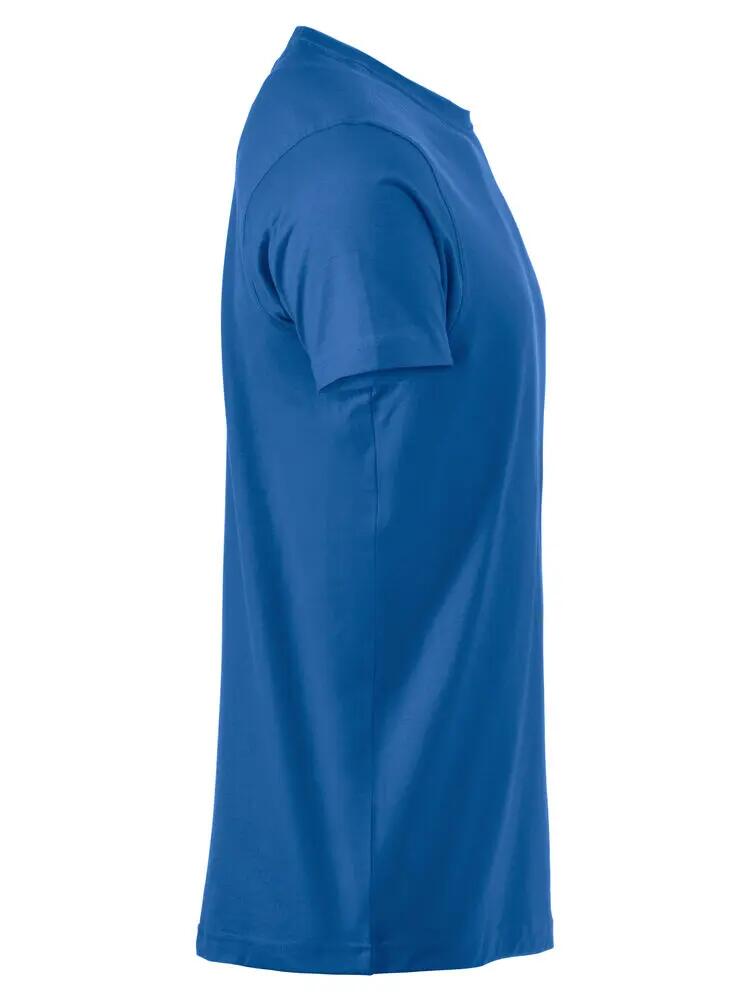 clique Premium-T T-shirt homme en jersey col rond, coton 100% (royal blue) 4/4