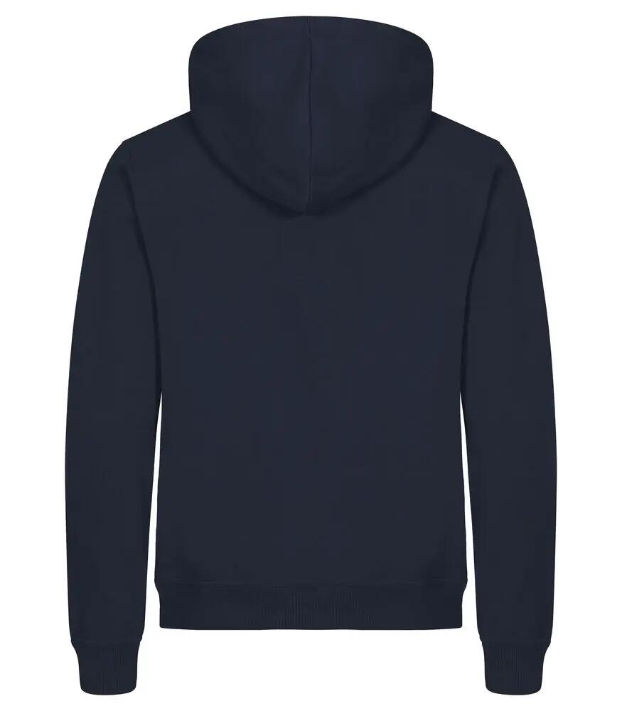 clique Miami Hoody Full Zip mezcla de algodón - Navy 3/4
