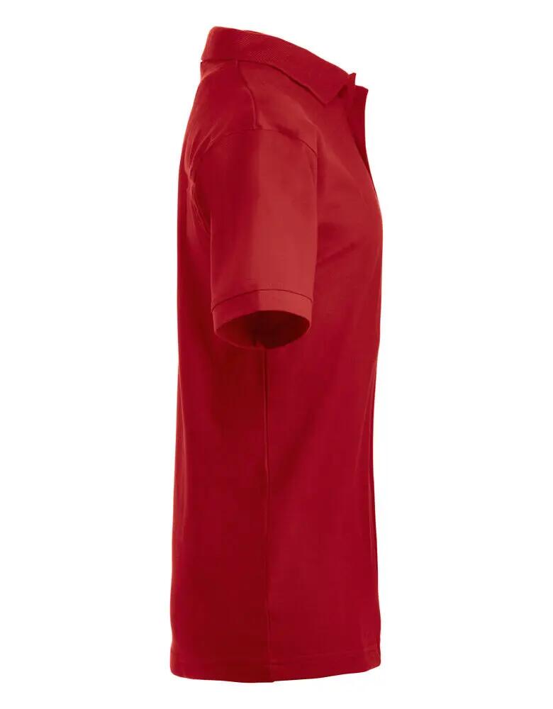 clique Polo Lincoln em algodão penteado, vermelho 4/4