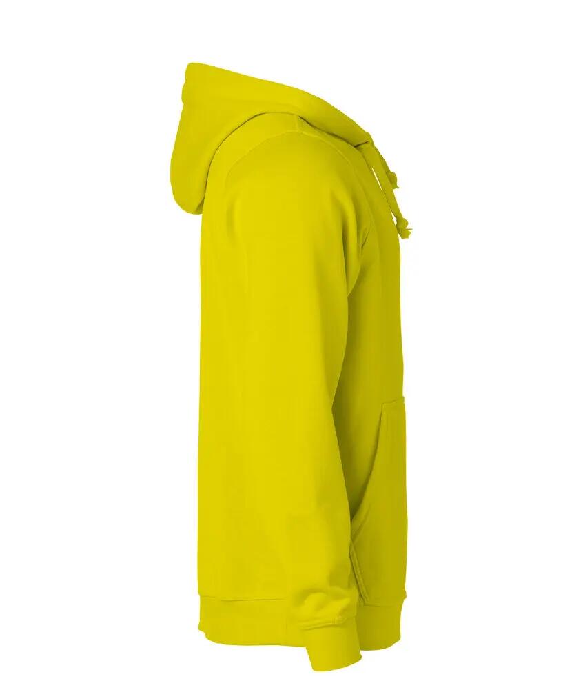 clique Basic Hoody à capuche — visibilité jaune 4/4