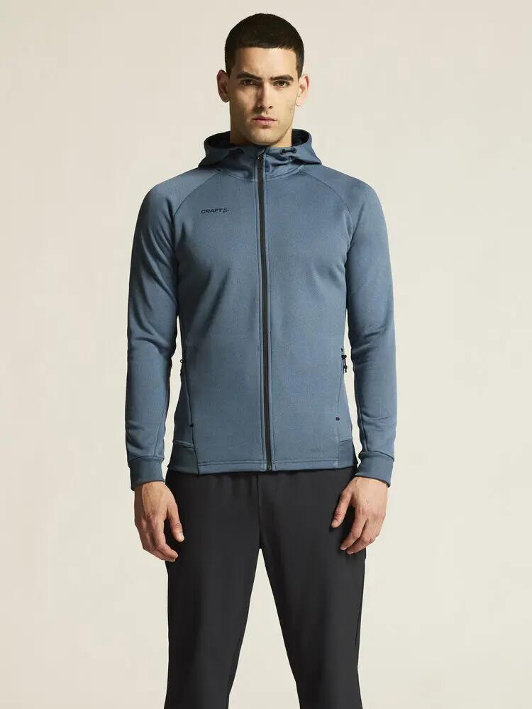 craft Hoodie ADV Unify FZ Hood M — gerecycled polyester, comfortabel 6/7