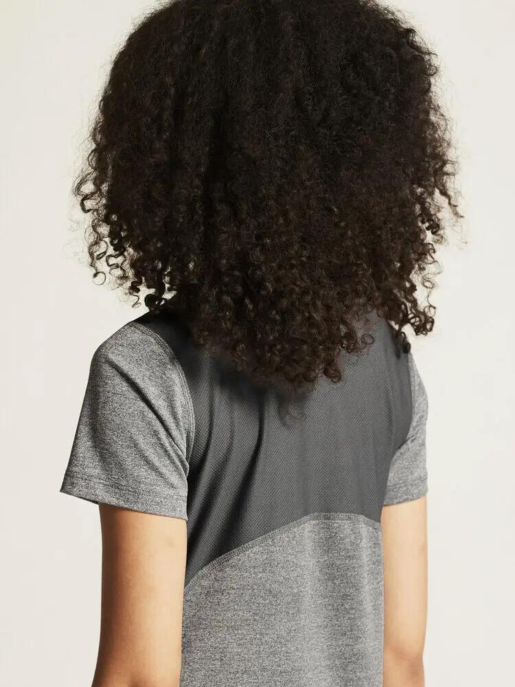 craft ADV Essence SS Tee W – T-shirt técnica em material reciclado 2/7