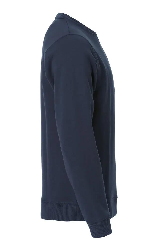 clique Classic Roundneck felpa girocollo uomo con tasca con zip 4/4