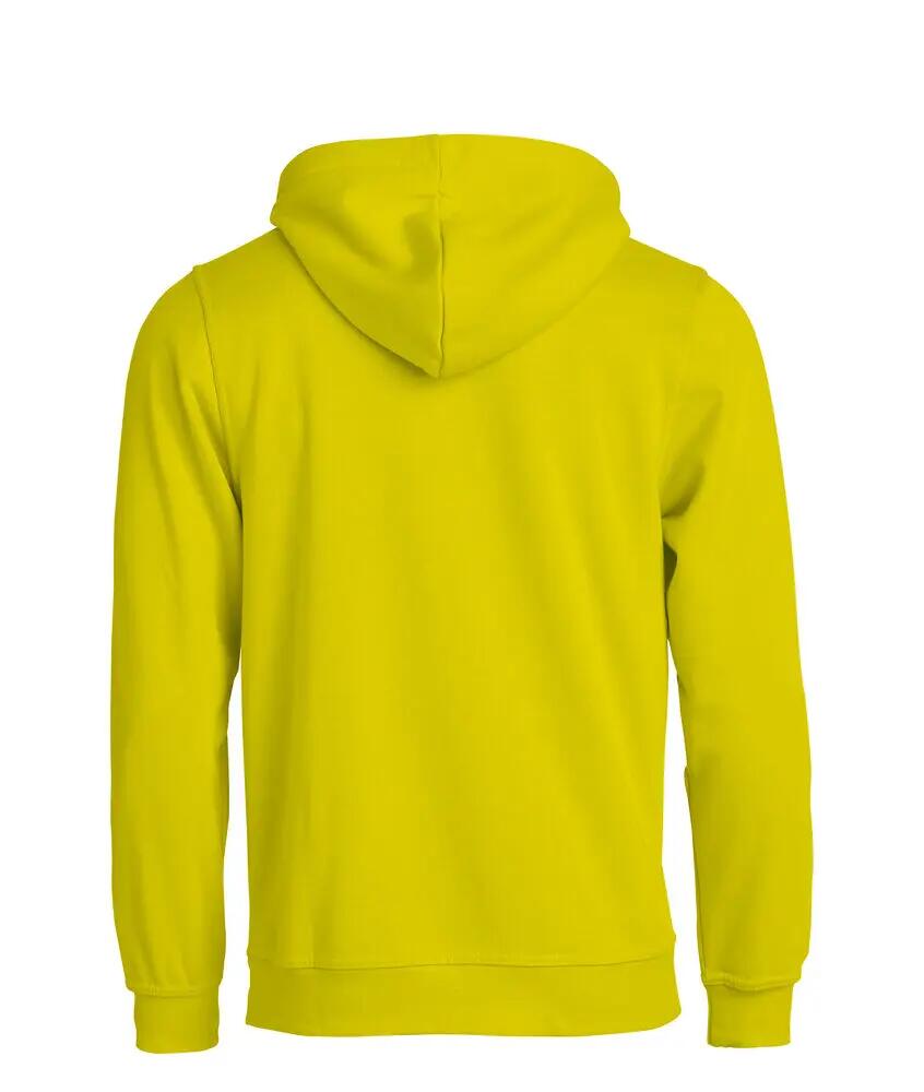 clique Basic Hoody à capuche — visibilité jaune 2/4