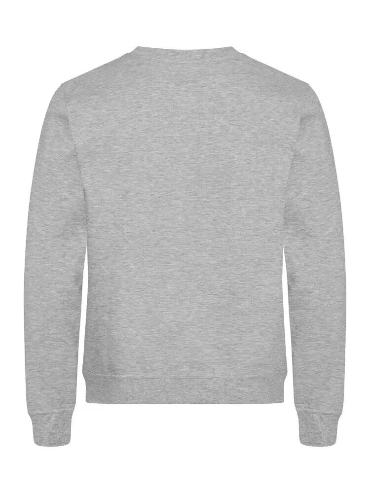 clique Miami Roundneck – felpa unisex in cotone e poliestere riciclato 3/4