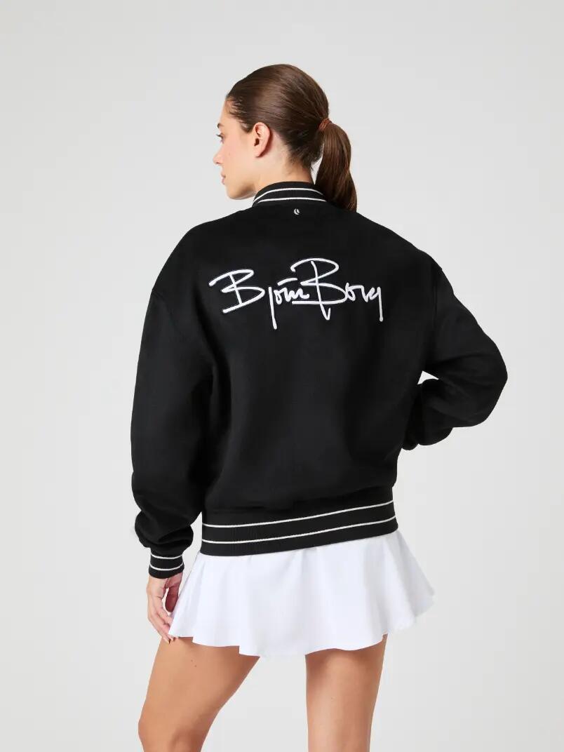 bjorn_borg BORG VARSITY JACKET preto 2/5